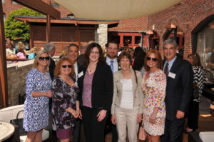 The team of Partridge Snow & Hahn with Industry Leader Honoree Melissa Darigan / Skorski Photography