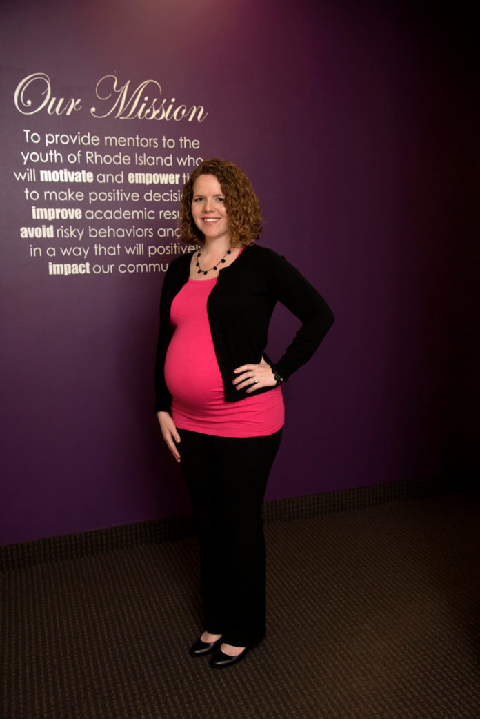 Katje Afonseca is the youngest executive director in Big Brothers Big Sisters of the Ocean State's 50-year history, which has been marked with creating supportive mentoring relationships with hundreds of Rhode Island children each year. / PBN PHOTO/MICHAEL SALERNO