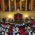 THE R.I. HOUSE OF REPRESENTATIVES debated the fiscal 2017 budget until late in the evening. It wasn't approved until early in the morning the following day. / PBN FILE PHOTO/ELI SHERMAN