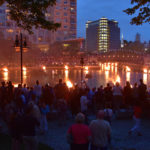 PROVIDENCE IS considered one of the “Best American Cities for Creatives (that aren’t NYC, LA or SF)” by the website Thrillist, which noted its WaterFire celebrations. / PHOTO COURTESY WATERFIRE/LUIS ANDRADE