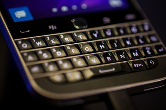 LESS THEN TWO YEARS AFTER hitting the market with the BlackBerry Classic, a return to the iconic raised keyboard for one of the telecommunications industry's iconic products, BlackBerry has announced it will no longer manufacture the smartphone. / BLOOMBERG NEWS PHOTO/MICHAEL NAGLE