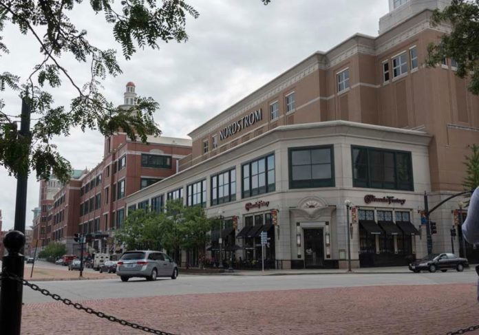 BIG VALUE, FEW TAXES: Thanks to a 30-year tax treaty signed to encourage its development, Providence Place mall, the city's most valuable commercial property, pays roughly 2 percent of what it would be expected to pay without such an agreement. / PBN PHOTO/ MICHAEL SALERNO