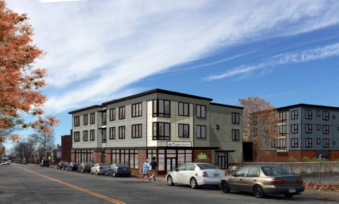THE URBAN GREENS FOOD CO-OP reports that it has passed the halfway point in its fundraising goal for the Providence West End development, which will include the grocery store as well as residential units once it opens. / COURTESY URBAN GREENS