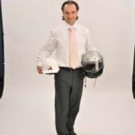 The Prop: Anthony E. Autiello III sports a hard hat at work every day, but in his free time he prefers to drive formula cars in a racing helmet.