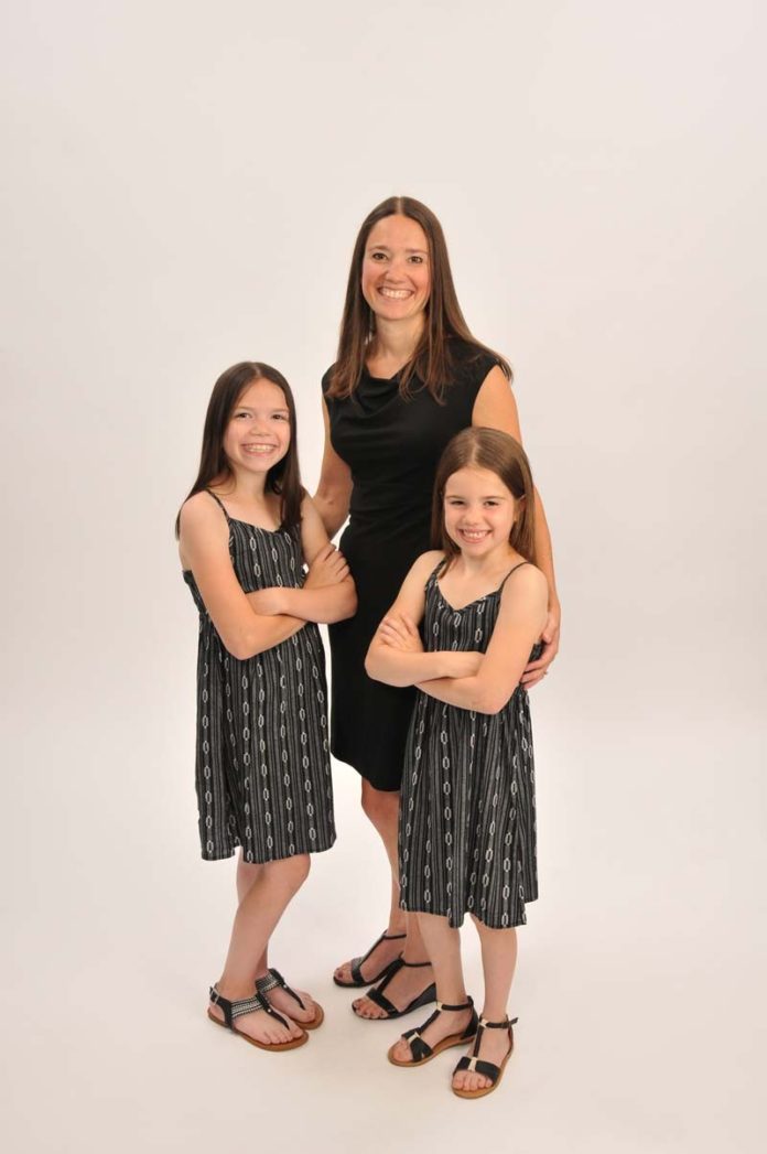 The Prop: Outside the office, Andrea Galgay is a mom of 11-year-old Katie and 8-year-old Sarah, who both offer her challenges and fulfillment.