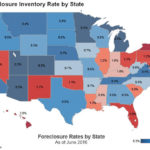 RHODE ISLAND'S foreclosure inventory rate fell over the year in June to 1.4 percent, which is 9.6 percent lower than a year ago, CoreLogic said Tuesday. / COURTESY CORELOGIC