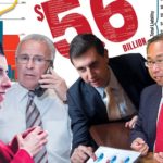 Will leaders emerge to avert a looming municipal pension and benefit crisis? STEPPING UP: From left, Gov. Gina M. Raimondo, North Providence Mayor Charles A. Lombardi, General Treasurer Seth Magaziner and Cranston Mayor Allan W. Fung have all spoken about the state's need to address unfunded municipal pension liabilities and OPEBs.