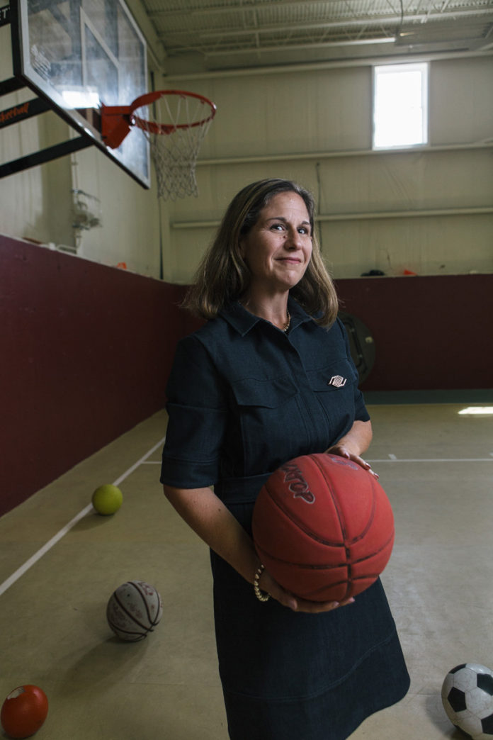 Erin Gilliatt has been executive director of the Boys & Girls Club of East Providence for a dozen years, taking on that role four years after arriving at the nonprofit as director of development. / PBN PHOTO/RUPERT WHITELEY