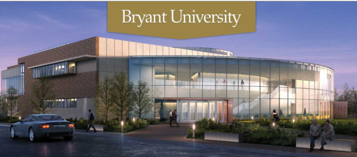 BRYANT UNIVERSITY'S new Academic Innovation Center opened Sept. 6 for the start of fall classes. A grand opening ceremony will be held Sept. 23. / COURTESY BRYANT UNIVERSITY