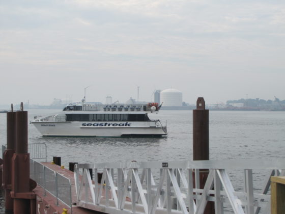 THE OCEAN STATE, which provided seasonal ferry service between Providence and Newport, proved to be a success, the R.I. Department of Transportation said Friday. / COURTESY R.I. DEPARTMENT OF TRANSPORTATION