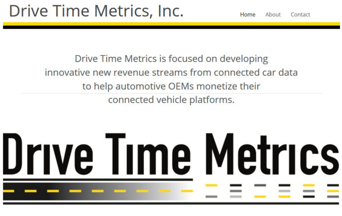 THE SLATER TECHNOLOGY FUND has participated in a $2.1 million seed round with a $250,000 investment in Drive Time Metrics, which is being led by Rod MacKenzie, who formerly worked for Aha Radio, XM Satellite and Land Rover.