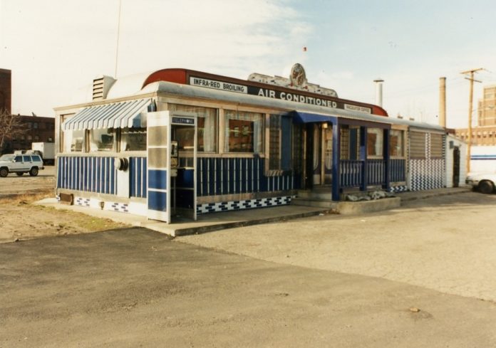 THE EXTERIOR of the Silver Top Diner, which will go up for auction in early October. / COURTESY RICHARD J.S. GUTMAN