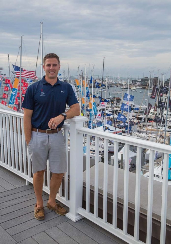 Since Mike Melillo founded Dockwa in 2014, the Newport-based startup that helps boaters research, plan and book cruising trips has raised invested capital of about $3.5 million and has more than a dozen employees. / PBN PHOTO/TRACY JENKINS