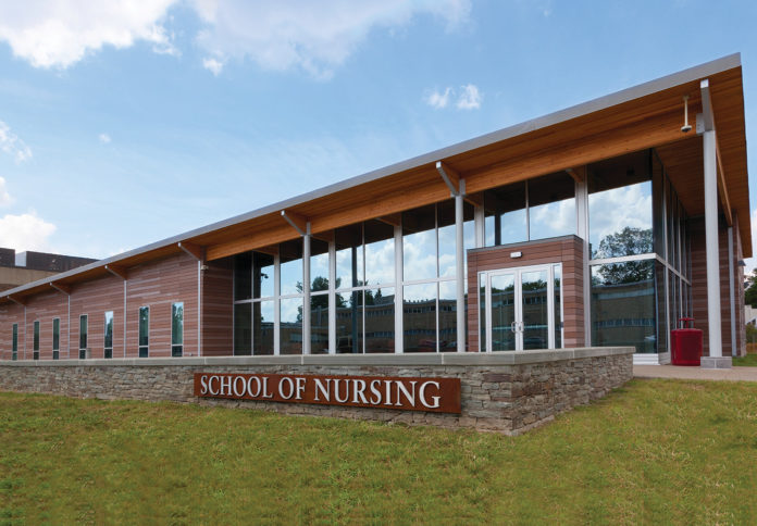 RHODE ISLAND College will hold a grand opening and ribbon cutting ceremony for its new School of Nursing wing at the John E. Fogarty Life Science Building on Oct. 7. / COURTESY RHODE ISLAND COLLEGE