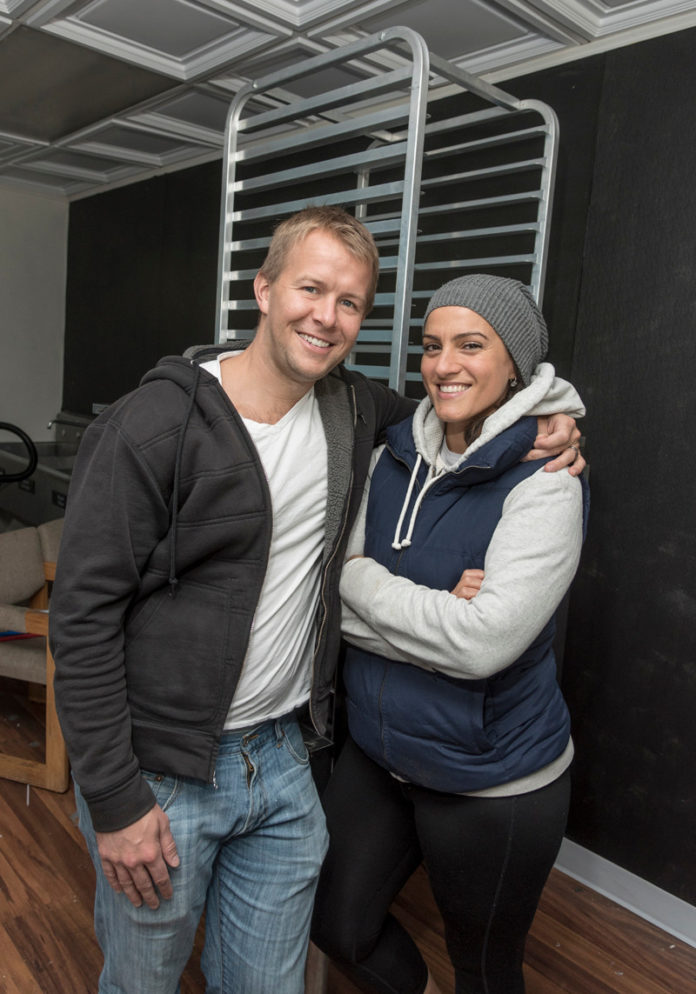 OPENING UP: Shanel Sinclair and her husband, Tim Killilea, are opening a small bakery and catering company in Providence that will specialize in gluten-free, nonprocessed and vegan fare. / PBN PHOTO/MICHAEL SALERNO