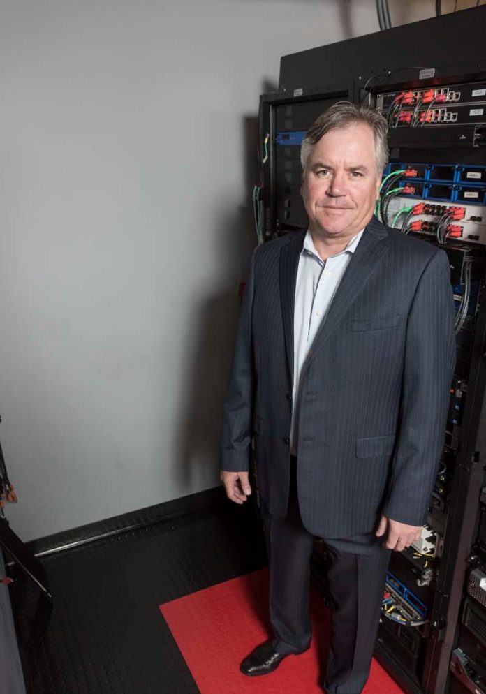 Carousel Industries co-founder and CEO Jeff Gardner has guided the Exeter-based IT-services company through 23 consecutive years of profitable growth. Much of that growth came through strategic purchases, the latest of which is the acquisition of Atrion. / PBN PHOTO/MICHAEL SALERNO