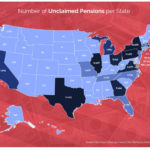 RHODE ISLAND has 552 unclaimed pensions, totaling more than $5 million, according to Orange, Calif.-based American Advisors Group Inc. / COURTESY AMERICAN ADVISORS GROUP INC.