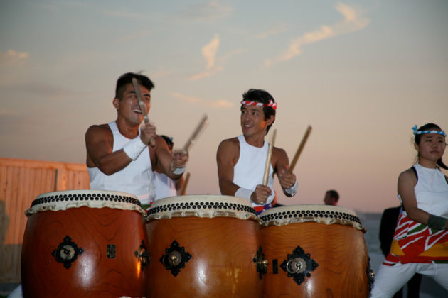 JAPANESE CELEBRATION: Taiko Drumming is one of many aspects of Japanese arts and culture celebrated during the  annual Black Ships Festival in Newport. / COURTESY DISCOVER NEWPORT