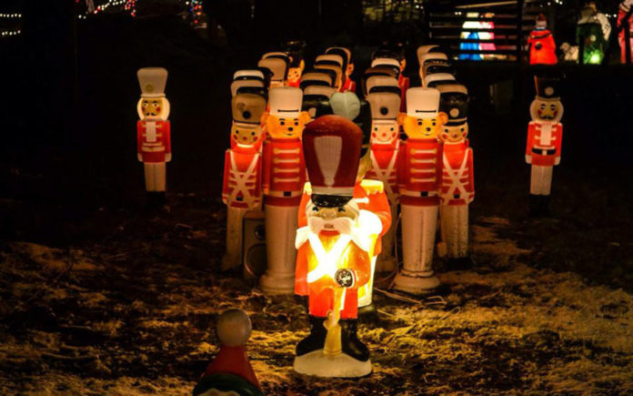 THE CONWAY Christmas Lights Extravaganza in Coventry is the best Christmas light display in Rhode Island, according to Travel +  Leisure. / COURTESY TRAVEL + LEISURE
