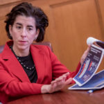 GOV. GINA M. RAIMONDO has set a goal to double minority company participation in state contracts by 2020 to 12 percent of all procurement dollars. / PBN FILE PHOTO/ MICHAEL SALERNO