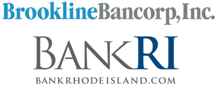 BROOKLINE BANCORP, the Boston-based parent of Bank Rhode Island, posted a 5.2 percent net income increase in 2016 to $52.4 million.