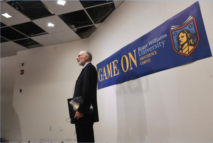 ROGER WILLIAMS UNIVERSITY PRESIDENT Donald J. Farish said teaming up with Gateway to College was an easy decision. / COURTESY RWU/GRETCHEN ERTL