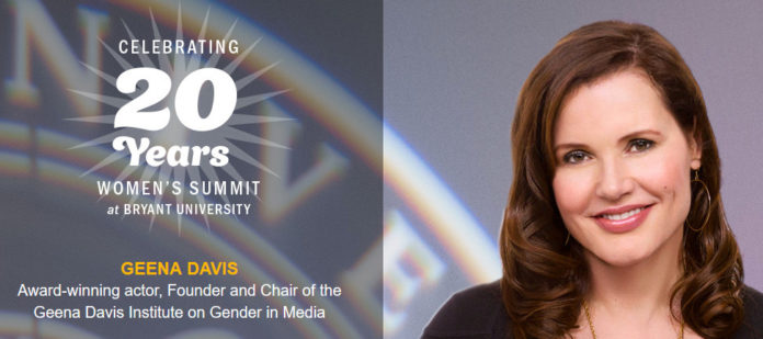 GEENA DAVIS will be one of the keynote speakers at Bryant University's annual Women's Summit in March. / COURTESY BRYANT UNIVERSITY