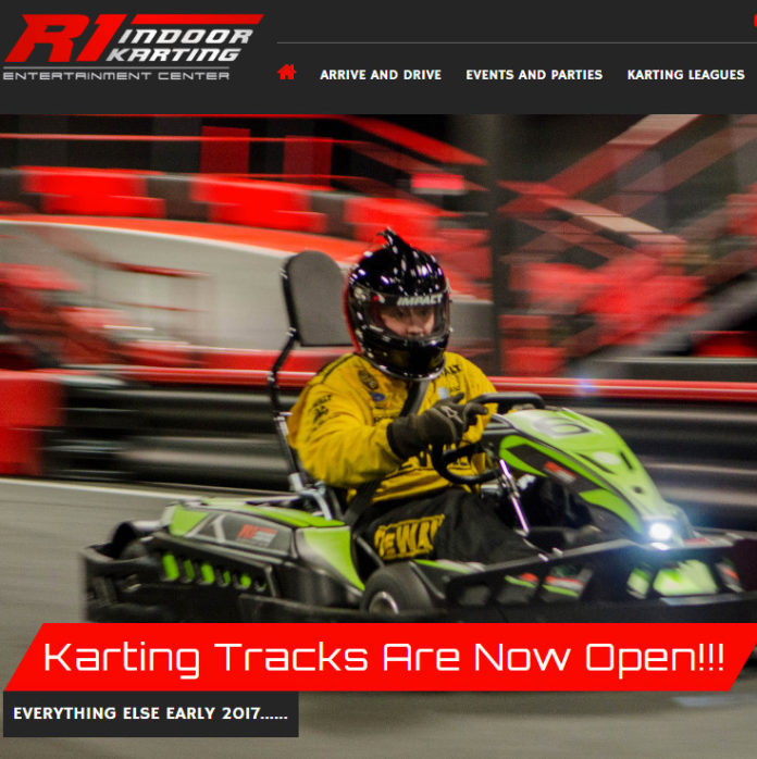 R1 INDOOR KARTING opened recently at Collyer Entertainment Complex in Lincoln. / COURTESY R1 INDOOR KARTING