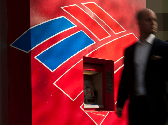 BANK OF America Corp. posted fourth-quarter revenue that missed analysts’ estimates as a 12 percent increase in bond trading fell short of predictions. / BLOOMBERG NEWS PHOTO