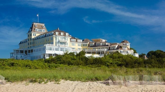 THE OCEAN House hotel, along with its Ocean House Cottage Collection, in the Watch Hill section are the only hotels in Rhode Island to receive Forbes’ highest rating of five stars in its 2017 Travel Guide. / COURTESY THE OCEAN HOUSE