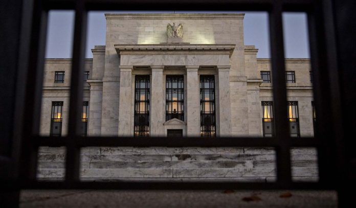 FEDERAL RESERVE officials left interest rates unchanged while acknowledging rising confidence among consumers and businesses following Donald Trump’s election victory. / BLOOMBERG NEWS PHOTO