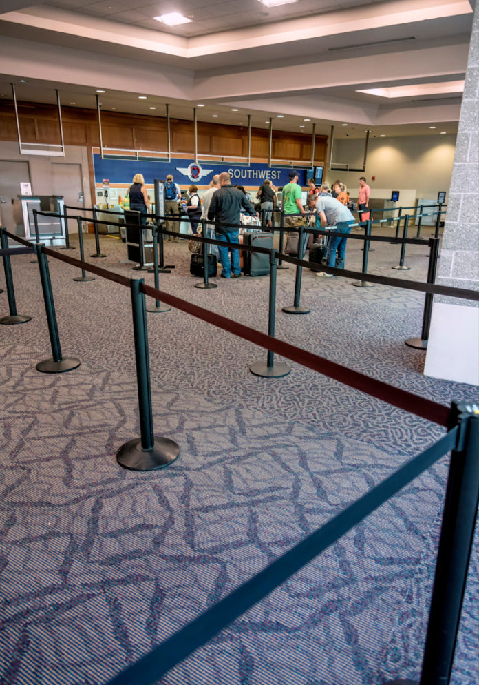 PASSENGER TRAFFIC at T.F. Green Airport fell 4.2 percent over the year in February. / PBN FILE PHOTO/ MICHAEL SALERNO