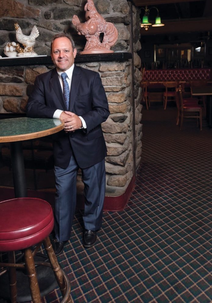 FRANK GALLESHAW III, head of Wright's Family Restaurant, said the spread of an outdated news story on social media is hurting business at the banquet restaurant. / PBN FILE PHOTO/MICHAEL SALERNO
