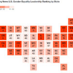 RHODE ISLAND ranked third best in the nation in the Bloomberg News U.S. Gender-Equality Leadership Ranking. / COURTESY BLOOMBERG