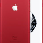 APPLE INC. introduced a shiny red iPhone 7, whose sales will help to combat AIDS. / COURTESY APPLE