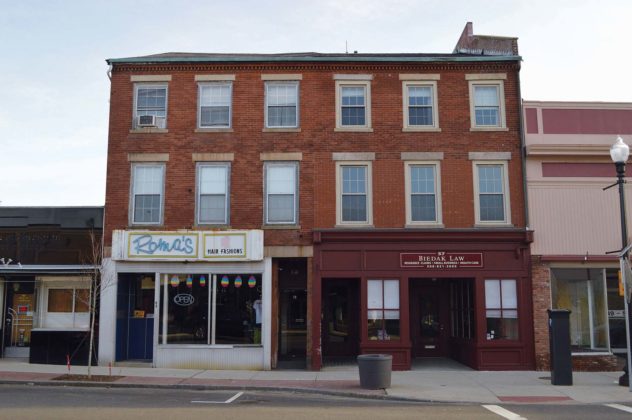 63 Main St. (1950) PROPERTY OWNER: James R. Dorsey Trust TENANT: Roma&rsquo;s Hair Fashions 59 Main St. (1900) PROPERTY OWNER: Chatauqua Properties c/o Weld Management Co. Inc. TENANT: Biedak Law