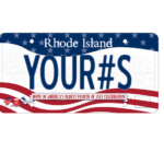 LICENSE PLATES commemorating the Bristol Fourth of July celebration, the oldest continuous celebration in the country, are now available. /COURTESY BRISTOL FOURTH OF JULY COMMITTEE