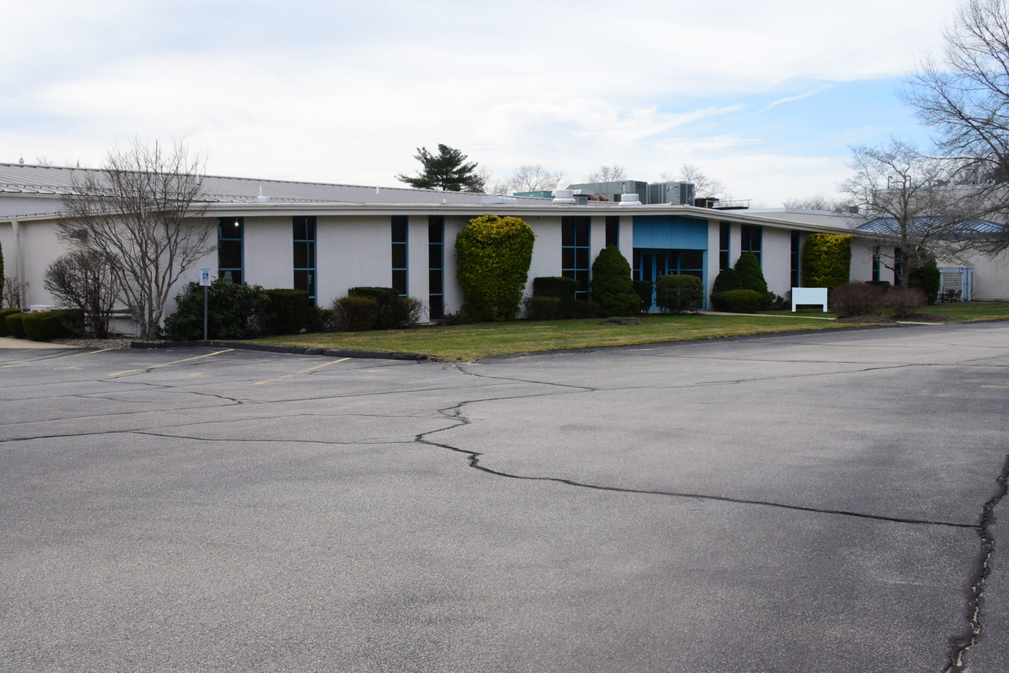 The facility includes four wet laboratories and co working space.