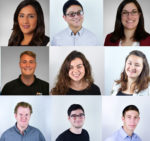 RDW Group has hired 12 new employees. From left to right, top row: Marian Visona, Bianca Micheletti, Doug Chan, Giselle Mahoney. From left to right, middle row: Eric Volkernick, Ethan Borchelt, Iona Holloway, Allison Griggs. From left to right, bottom row: Marisa Meyers, Neil Arnold, Robert Bernier, Zack Hanerfeld. /COURTESY RDW