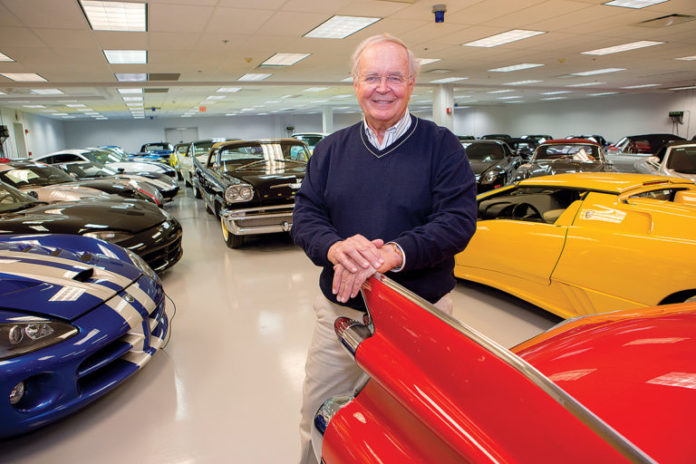 GUNTHER BUERMAN is ready to open the Newport Car Museum in Portsmouth on June 1. It will feature more than 50 automobiles. /PBN FILE PHOTO/KATE WHITNEY LUCEY