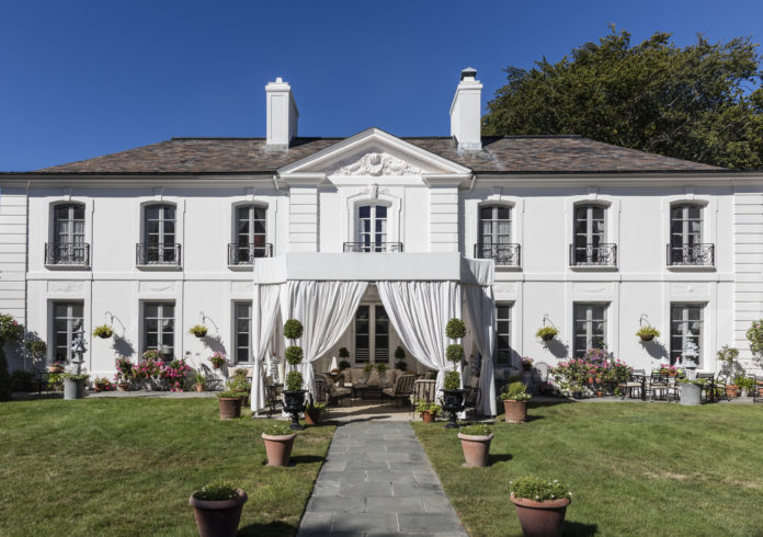 “KER ARVOR,” a Louis XV revival house modeled after La Lanterne, Versailles, has been listed by Lila Delman Real Estate International for $12 million. /COURTESY LILA DELMAN REAL ESTATE INTERNATIONAL