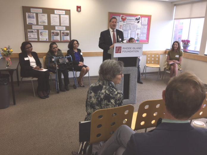Neil D. Steinberg announces more than $270,000 in Rhode Island Foundation grants.
