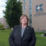 STUNNED: Although Linda McDonald, a veteran registered nurse and president of the United Nurses and Allied Professionals union, knew a merger was coming with Care New England, she was stunned at the size of CNE’s new partner, Boston-based Partners Healthcare, and the number of jobs at stake. / PBN PHOTO/­MICHAEL SALERNO