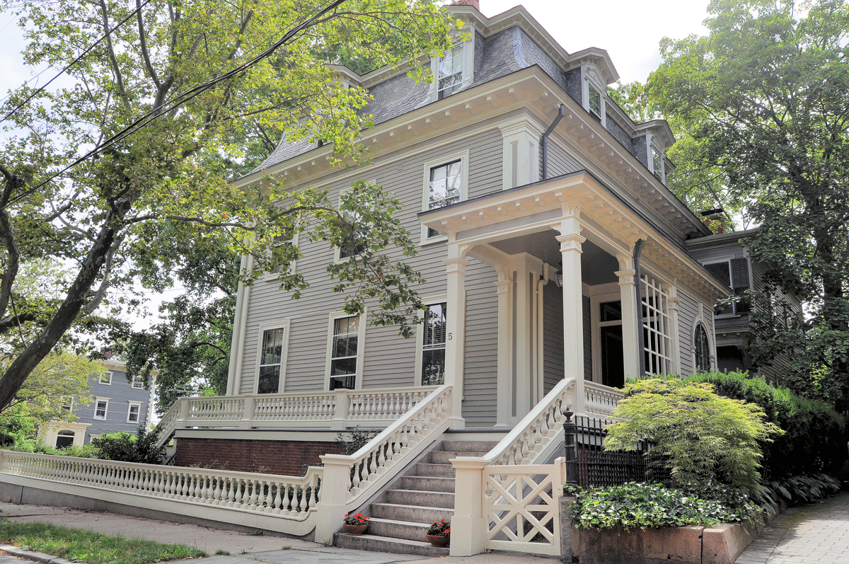 THE HISTORIC ZECHARIAH Chafee House on the East Side of Providence sold recently for $1.1 million. /COURTESY RESIDENTIAL PROPERTIES LTD.