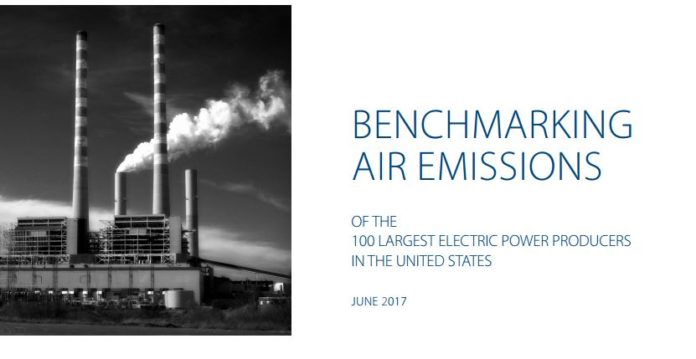 RHODE ISLAND RANKED worst in New England for CO2 emission rate in the 2017 Benchmarking Air Emissions report on 2015 emissions. /COURTESY M.J. BRADLEY & ASSOCIATES LLC