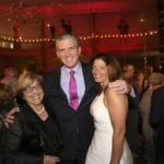 MORE THAN 250 guests attended Bradley Hospital’s Bravo Bradley Gala “Putting on the Glitz,” which raised $477,200 in support of the hospital’s pediatric mental health care, education and research. Pictured are, from left, Sandy Stamoulis, RN, with former R.I. Attorney General Patrick C. Lynch and his wife, Cynthia Stern Lynch. /COURTESY AL WEEMS PHOTOGRAPHY