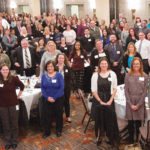CELEBRATE! Pawtucket Credit Union recognizes its staff with a yearly employee appreciation/recognition event, at which the employee of the year is named. This year 220 attended. / COURTESY PAWTUCKET CREDIT UNION