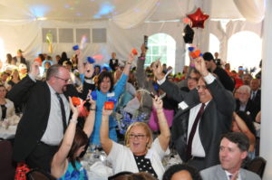 EXECUTIVES FROM NAVIGANT Credit Union celbrating at Best Places to Work 2017. Navigant placed first in the Large Companies category and won a spirit award at the event. /PBN FILE PHOTO/MICHAEL SLAERNO