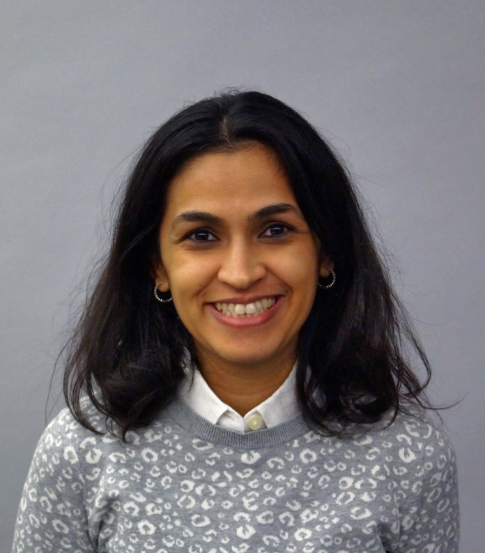 DR. SONALI PANDYA, a breast surgeon at Women & Infants Hospital, recently received the Unsung Hero Award from a University of Rhode Island group called PINK – Powerful Independent Notoriously Knowledgeable – Women /COURTESY WOMAN & INFANTS HOSPITAL