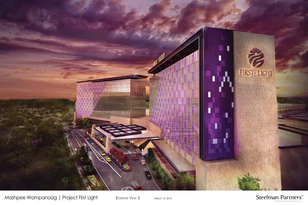 Plans for the Taunton casino appear to have stalled as the Mashpee Wampanoag have suspended their request for review under category 1 of the Indian Reorganization Act. / COURTESY FIRST LIGHT PLANS FOR the Taunton casino appear to have stalled as the Mashpee Wampanoag tribe has suspended its request for review under category 1 of the Indian Reorganization Act.
